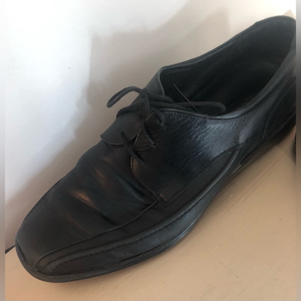 Josef Seibel Mens Black Rubber sole lace up shoes Size 43 or Size 11 - Picture 7 of 11